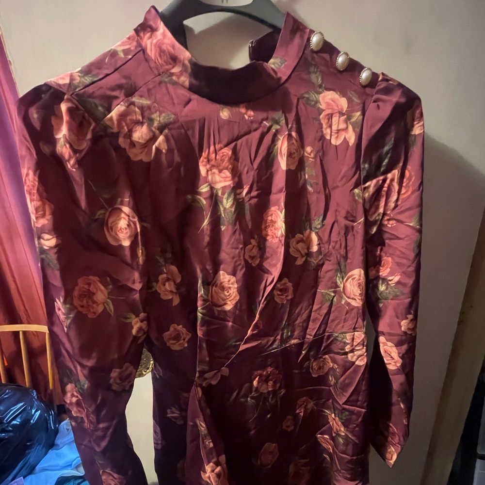 Forever 21 silk dress